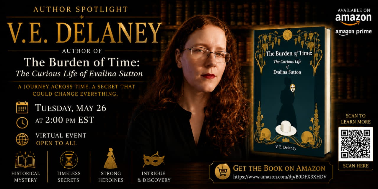 The Burden of Time: The Curious Life of Evalina Sutton by V.E. Delaney